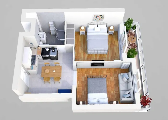 Modern Flat Next To Acropolis Museum