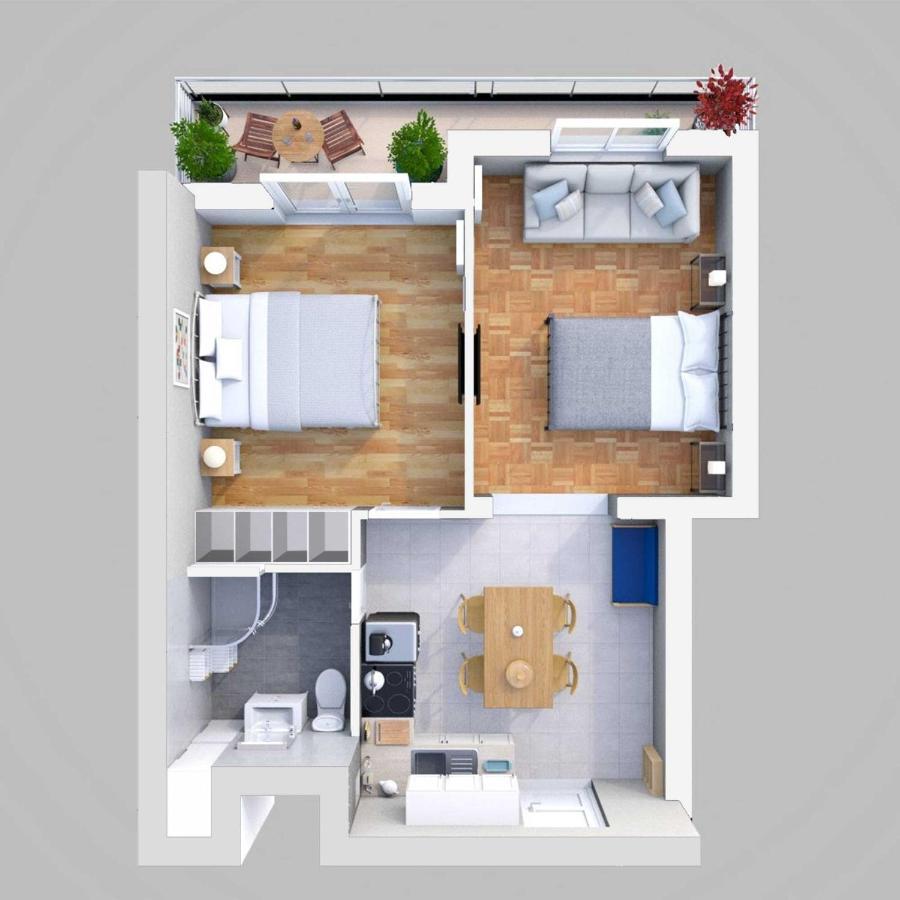 Modern Flat Next To Acropolis Museum Athen